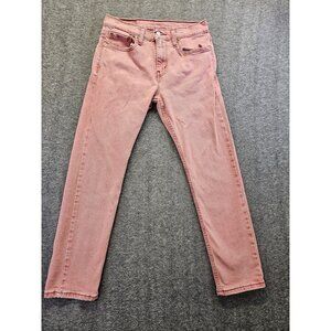 Levi's Pink Straight Jeans Classic Style